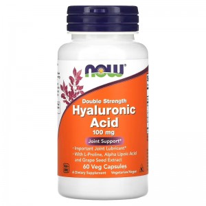 HYALURONIC ACID 100MG 2X PLUS 60 VCAPS